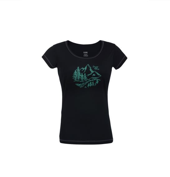 Dámské funkční tričko Direct Alpine Furry Lady black (nature)