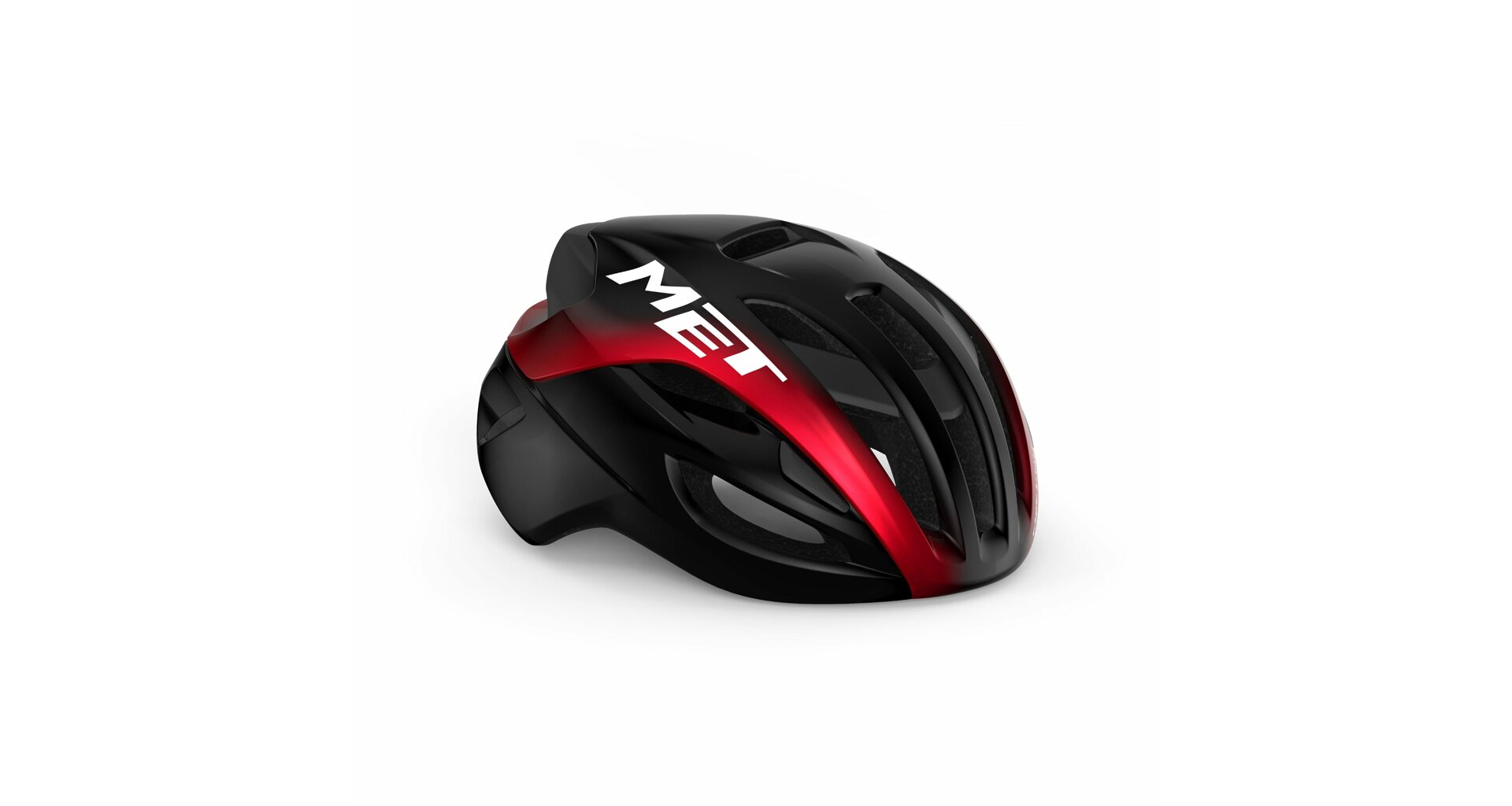 Silniční helma MET Rivale MIPS černá/červená metalická 56-58