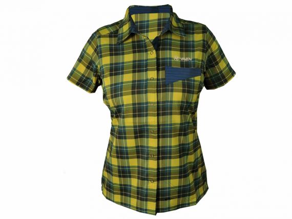 Dámská sportovní košile Haven Agnes modrá/žlutá