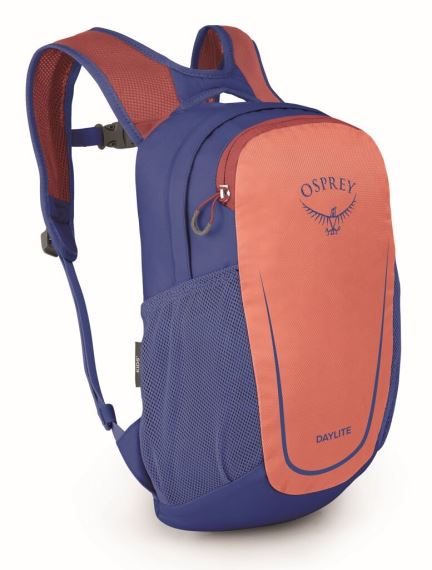 Dětský batoh Osprey Daylite Kids 10L Salmon pink/gentian blue