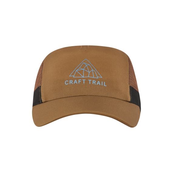 Kšiltovka Craft Pro Trail hnědá