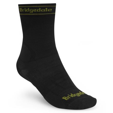Pánské ponožky Bridgedale Trail Run Ultralight Zero Merino Sport Boot Black
