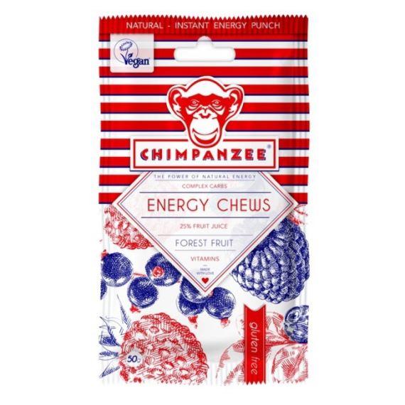 Bonbony CHIMPANZEE energy chews forest fruit 30g