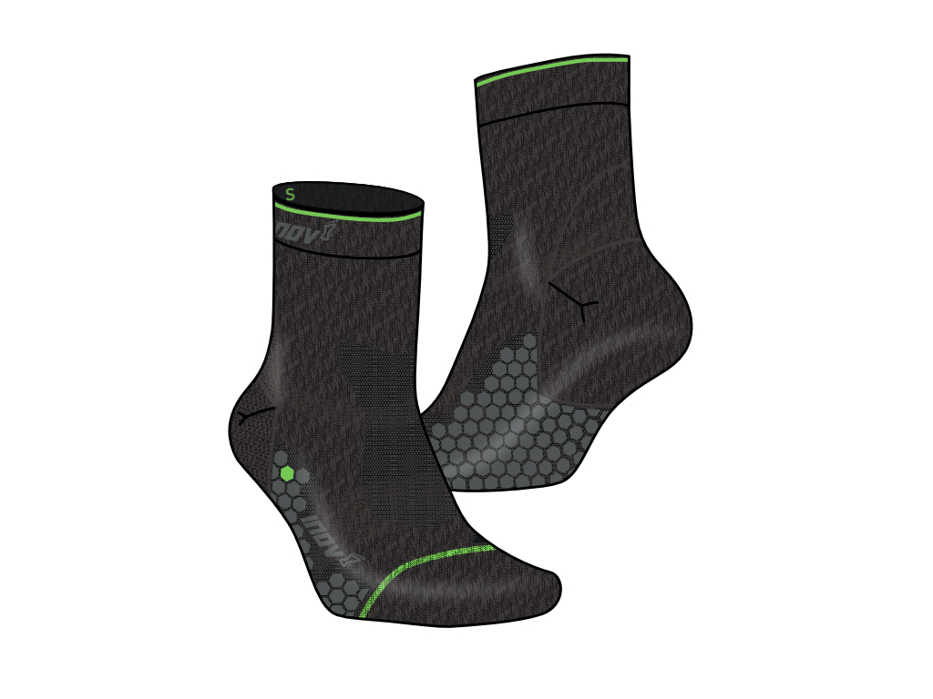 Ponožky INOV-8 Thermo Outdoor MID černá M