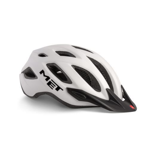 Cyklistická helma MET Crossover bílá