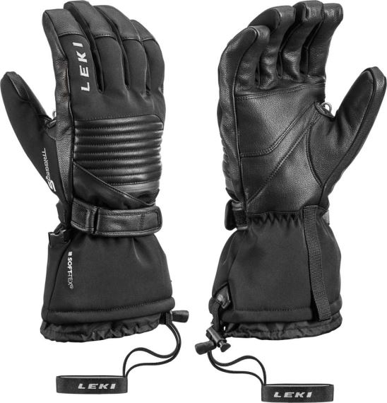 Lyžařské rukavice Leki Xplore XT S black