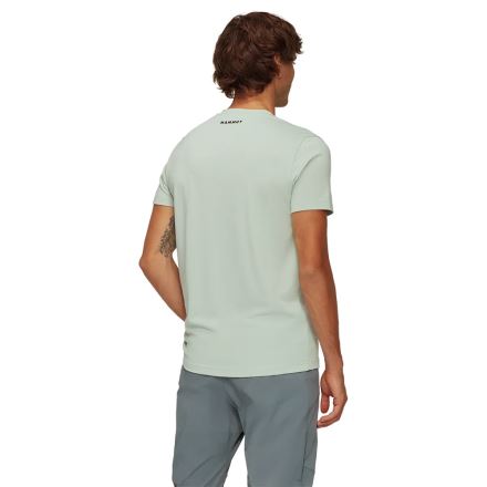 Pánské tričko Mammut Trovat T-Shirt Logo silver sage (3)