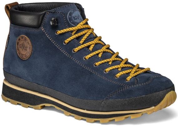 Unisex outdoorové boty Lomer Bio Naturale Mid MTX Suede flag