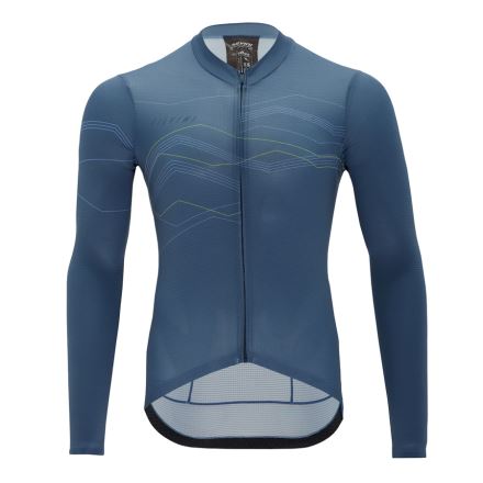 Pánský dres s dlouhým rukávem Silvini Valfuro MD2200 navy