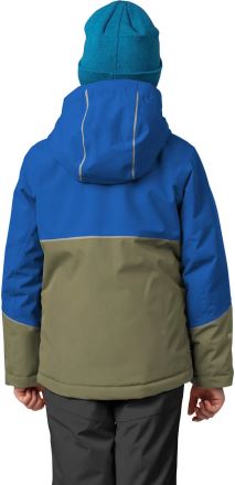 Dětská lyžařská bunda Hannah Anakin JR skydiver/burnt olive (1)