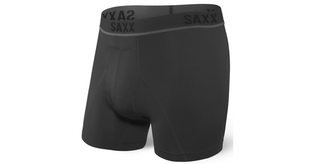 SAXX KINETIC HD BOXER BRIEF - BLACKOUT