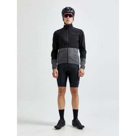 Pánská cyklistická bunda CRAFT ADV Endur Hydro černá/šedá (5)