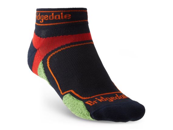 Pánské běžecké ponožky Bridgedale Trail Run UL T2 CS Low navy