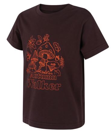 Dětské tričko Husky Tee Mushroom K brown