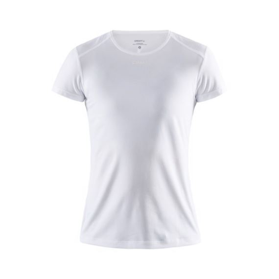 Dámské funkční tričko s krátkým rukávem CRAFT ADV Essence Slim SS bílá
