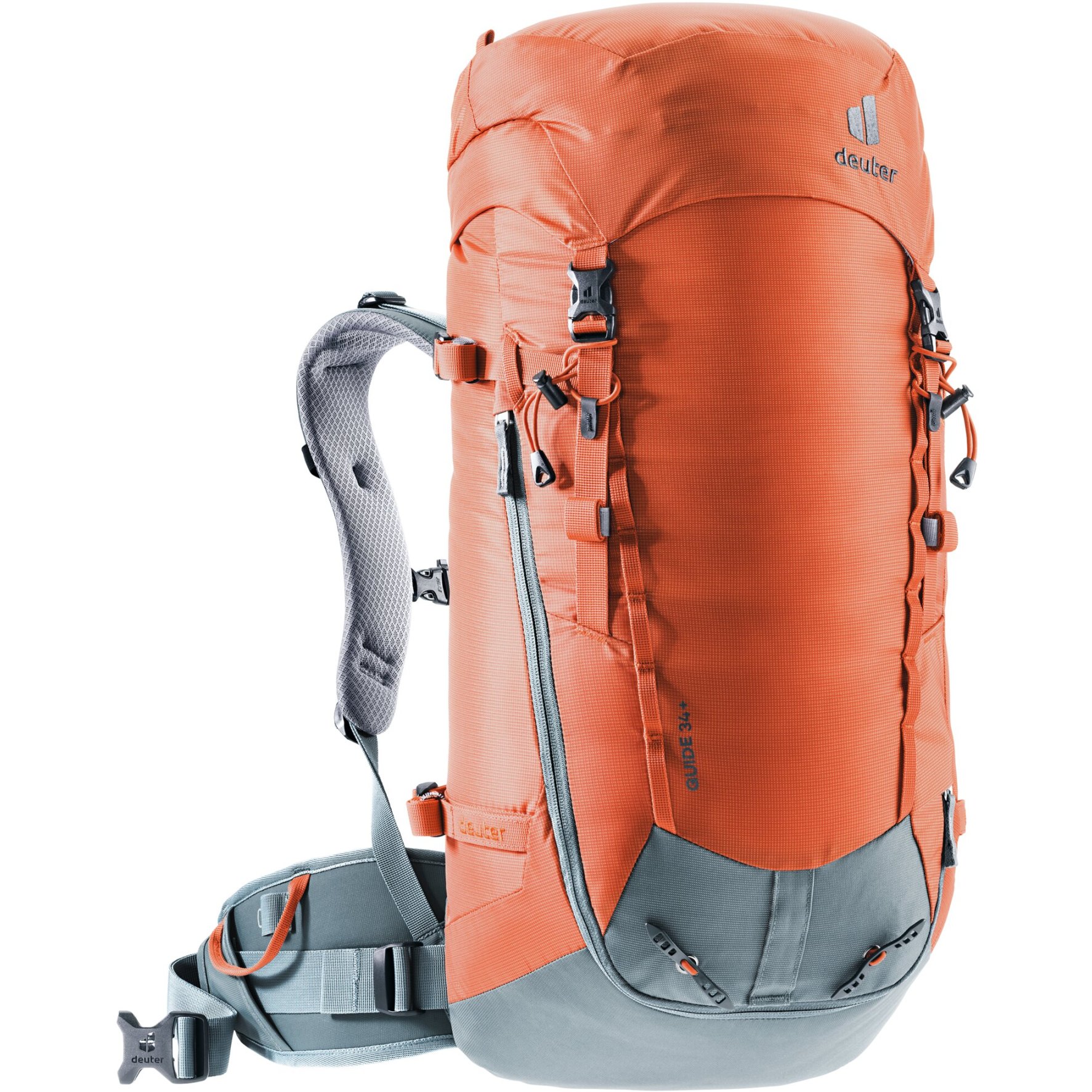 Turistický batoh Deuter Guide 34+L paprika-teal