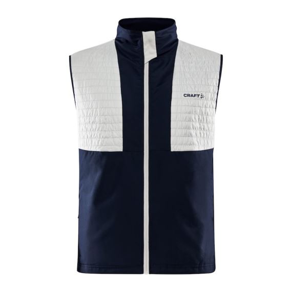 Pánská prošívaná vesta Craft ADV Storm Insulate tmavě modrá