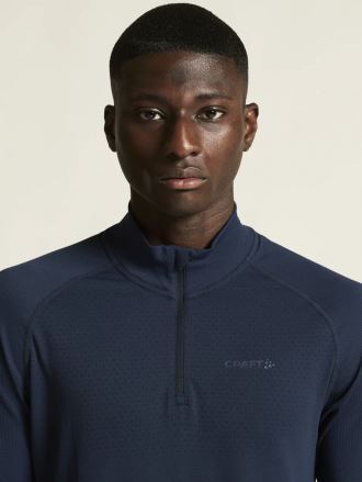 Pánské termotriko Craft Active Comfort LS HZ 2 modrá (6)