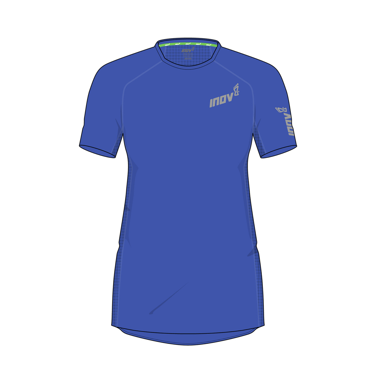 Dámské funkční tričko s krátkým rukávem Inov-8 Base Elite modrá 40 EU