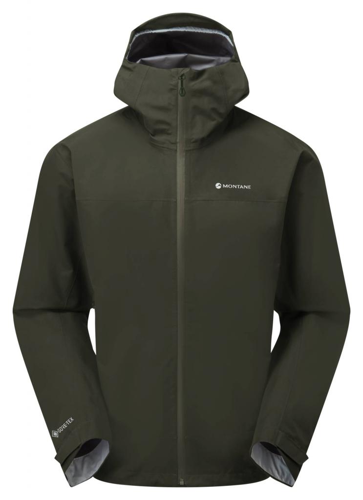 Pánská nepromokavá bunda Montane Spirit Jacket oak green L