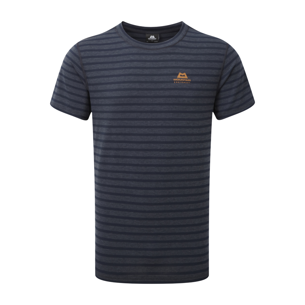 Pánské tričko Mountain Equipment Groundup Tee cosmos stripe XL