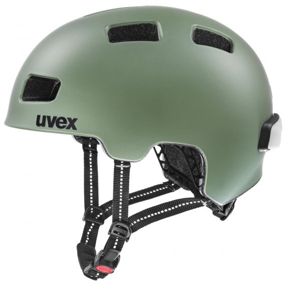 Cyklistická helma Uvex City 4 moss green mat