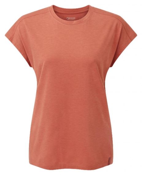 Dámské tričko Montane Womens Mira T-Shirt Terracotta