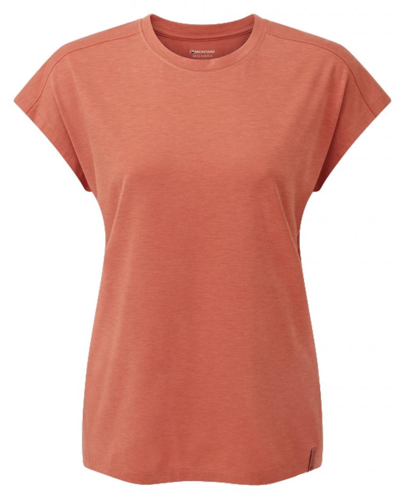Dámské tričko Montane Womens Mira T-Shirt Terracotta M