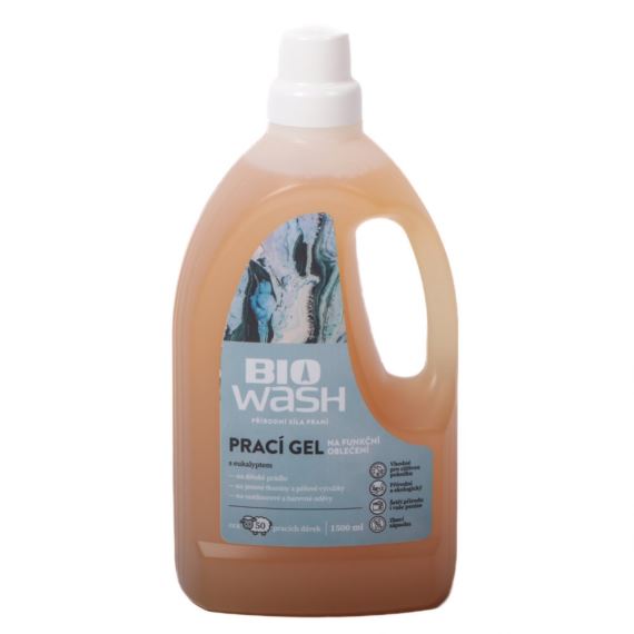 Prací gel BioWash Sport Bio eukalyptus 1500ml