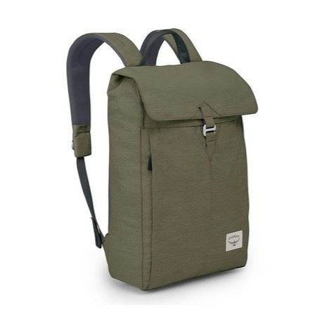 Městský batoh Osprey Arcane Roll Flap Pack earl grey/sandy grey heather