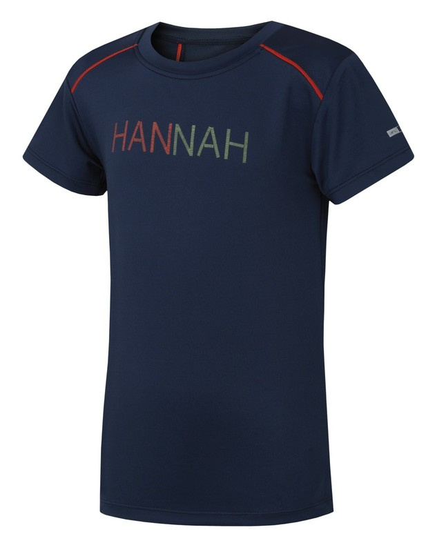 Dětské sportovní tričko s krátkým rukávem Hannah Cornet JR midnight navy 116