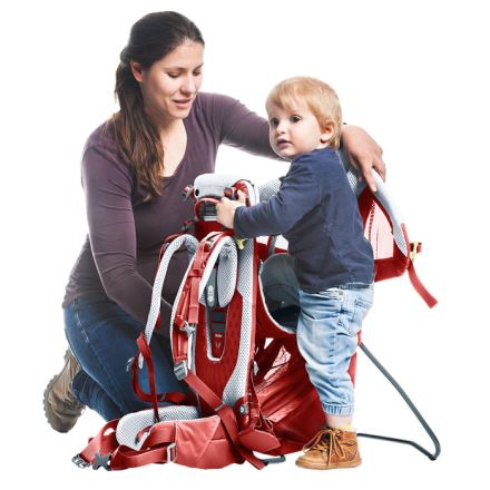 Dámské dětské nosítko Deuter Kid Comfrot Active SL currant (6)