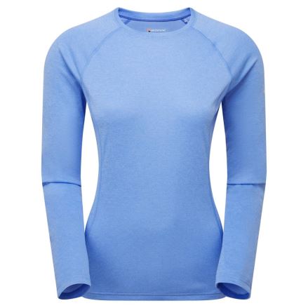 Dámské prodyšné triko Montane Womens's Dart Long Sleeve T-Shirt Cornflower