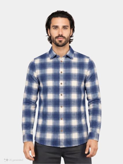 Pánská košile Chillaz Sebastian 2.0 Karo dark blue