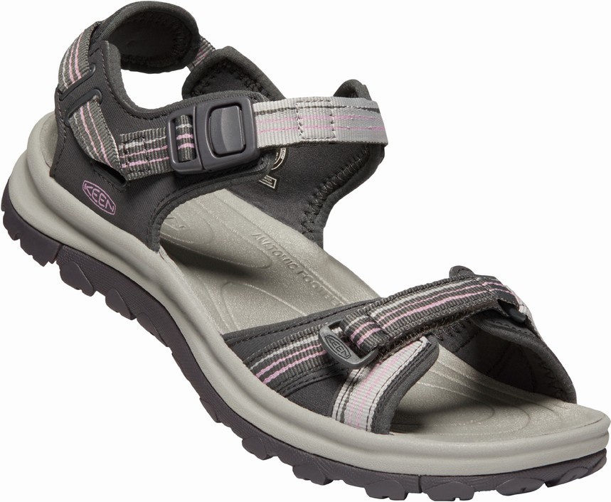 Dámské sandály Keen Terradora II Open Toe Sandal W dark grey/dawn pink 6,5 UK