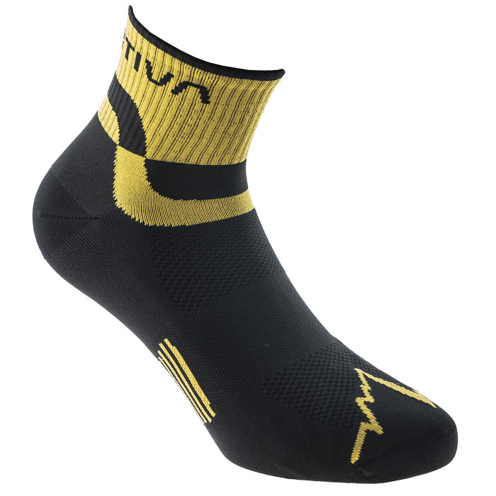 Běžecké ponožky La Sportiva Trail Running Socks Black/Yellow M