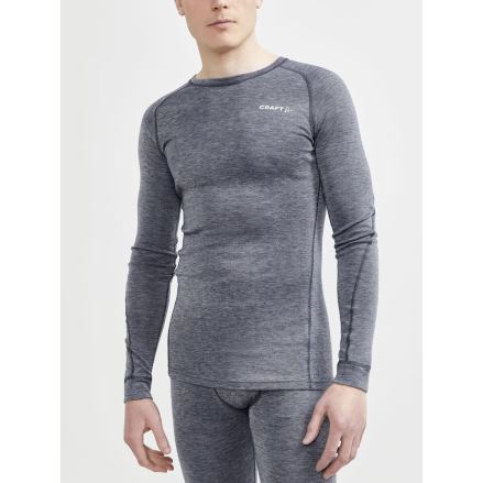 Pánské funkční triko Craft Core Wool Merino LS Modrá (4)
