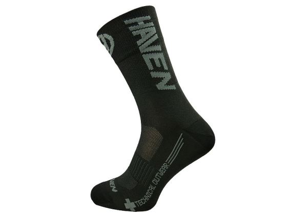 Ponožky HAVEN Lite long black/grey 2 páry