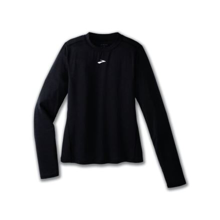 Dámské triko Brooks High Point Long Sleeve černá (1)