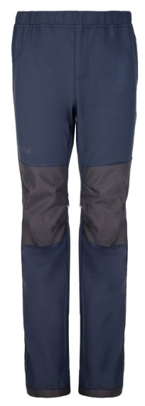 Dětské softshellové outdoorové kalhoty Kilpi Rizo-J Tmavě modrá