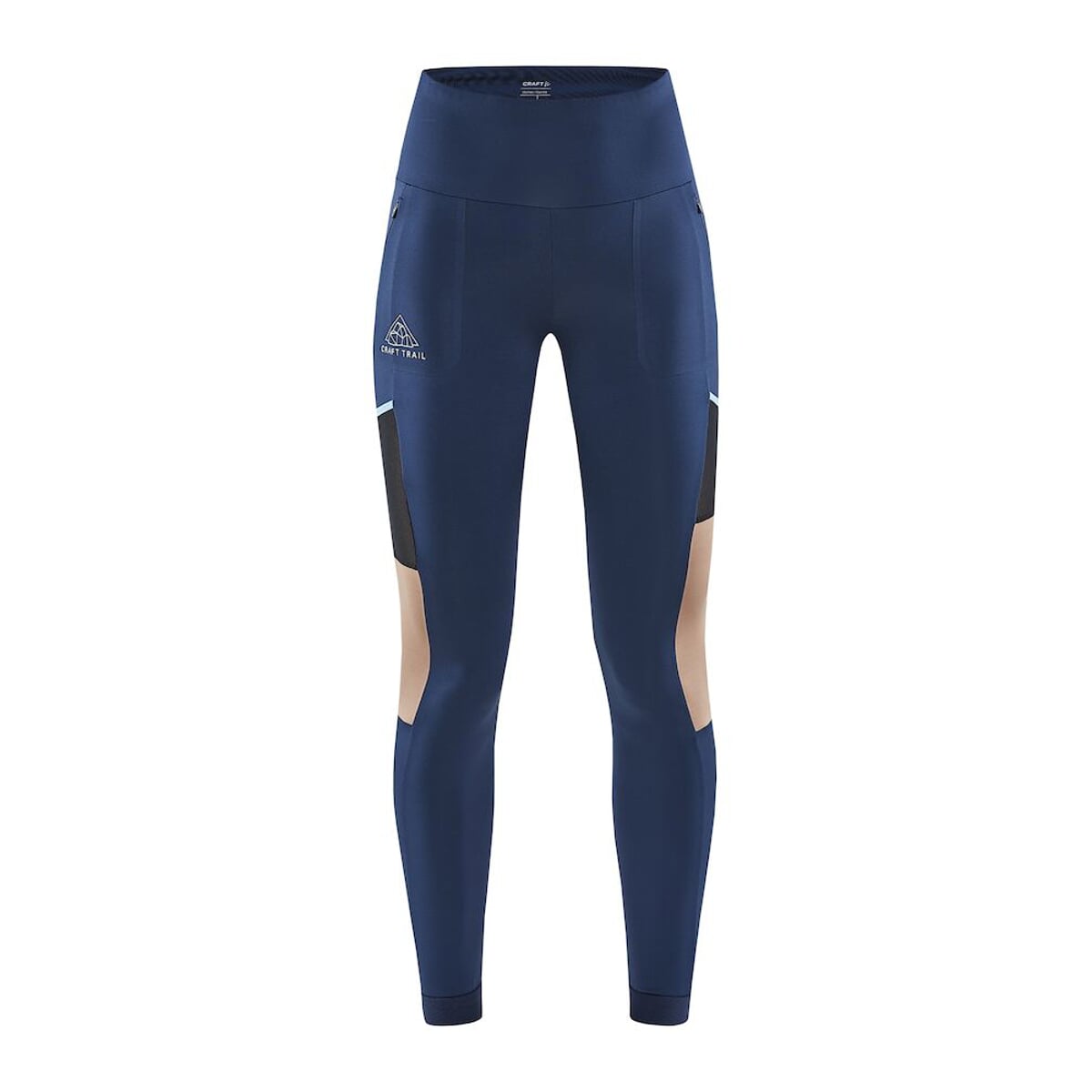 Dámské běžecké kalhoty Craft Pro Trail Tights Modrá M