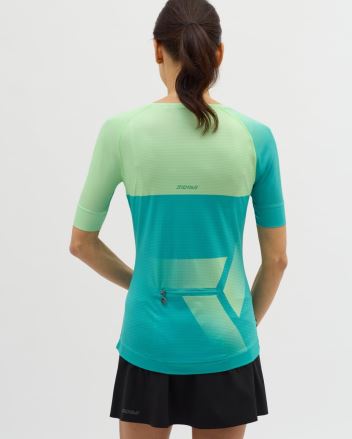 Silvini dámský dres WD1432 Stabina green-ocean (2)