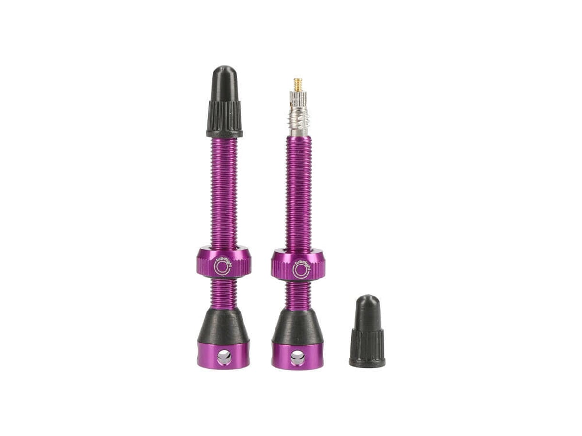 Bezdušové ventilky Tubolight Valves pair Purple