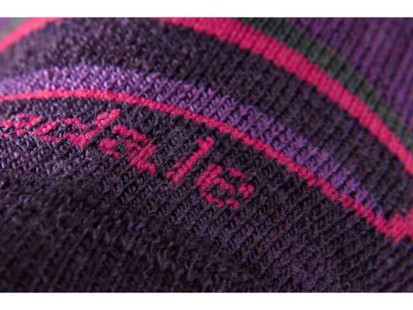 Dětské ponožky Bridgedale Ski Mountain Junior purple/grey/070 (1)