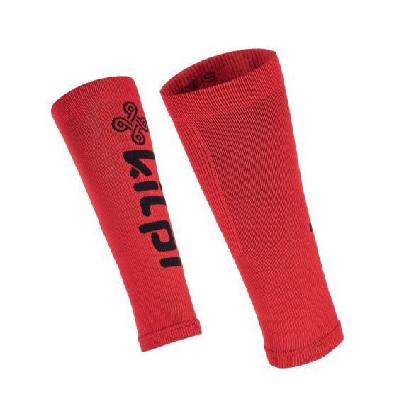 Unisex běžecké návleky na nohy Kilpi Press-U Červená