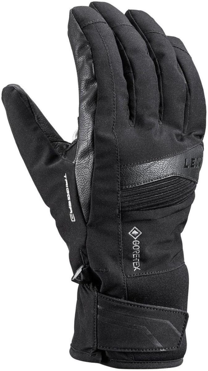 Unisex lyžařské rukavice Leki Shield 3D GTX black 10.0