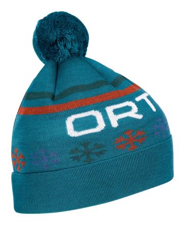 Čepice ORTOVOX Nordic Knit Beanie Pacific green