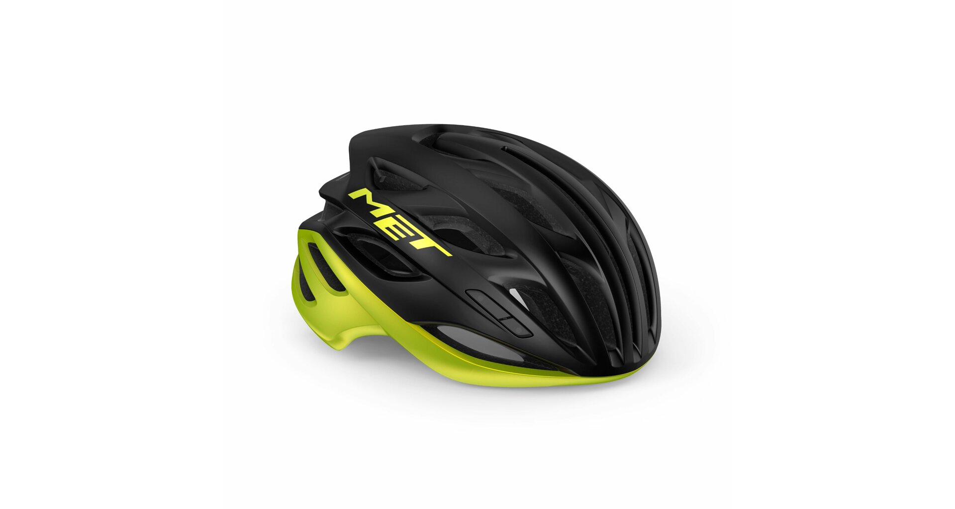 Cyklistická helma MET Estro MIPS černá/lime metalická 56-58