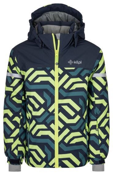 Chlapecká lyžařská bunda Kilpi ATENI-JB zelená