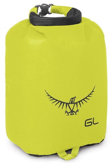 Vak OSPREY Ultralight Drysack electric lime